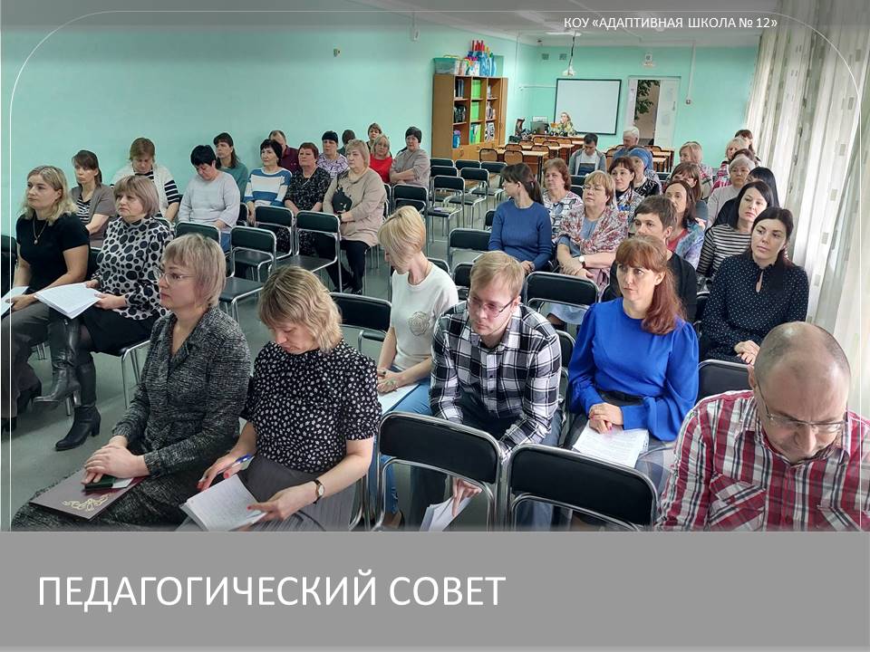 Педагогический совет.