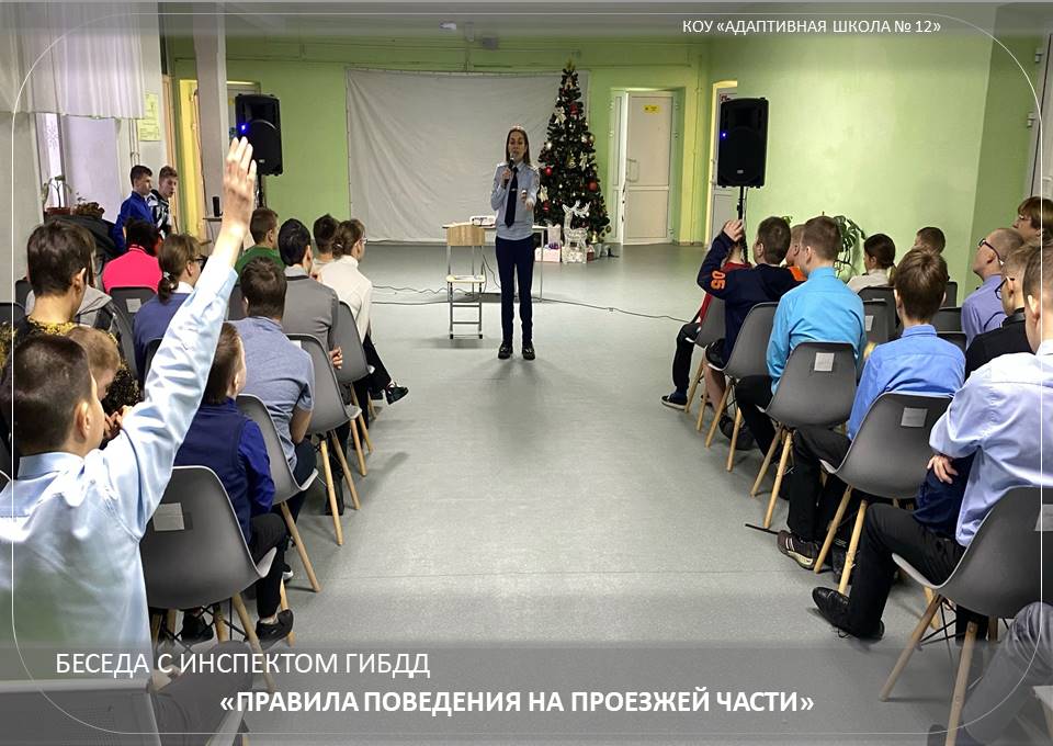 О правилах поведения на проезжей части.