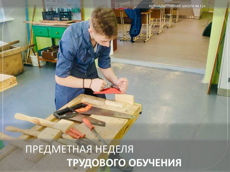Неделя трудового обучения.